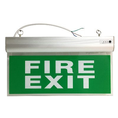 Fire emergency sign light