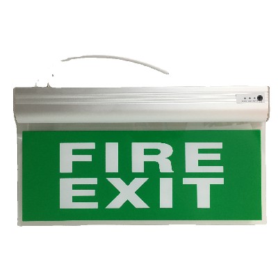 Fire emergency sign light