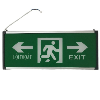 Fire emergency sign light