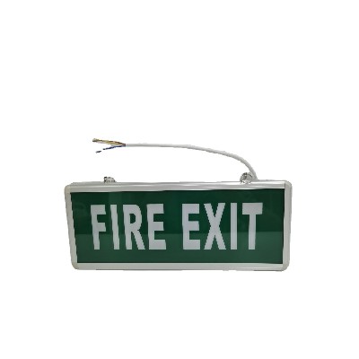 Fire emergency sign light