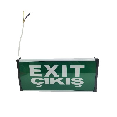 Fire emergency sign light