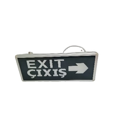 Fire emergency sign light