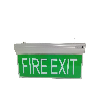 Fire emergency sign light