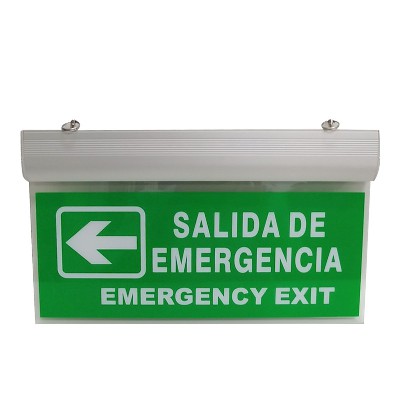 Fire emergency sign light