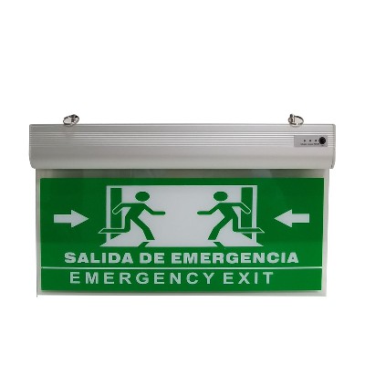 Fire emergency sign light