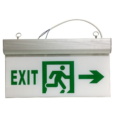 Fire emergency sign light