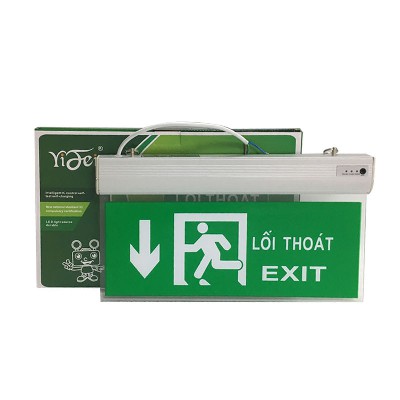 Fire emergency sign light