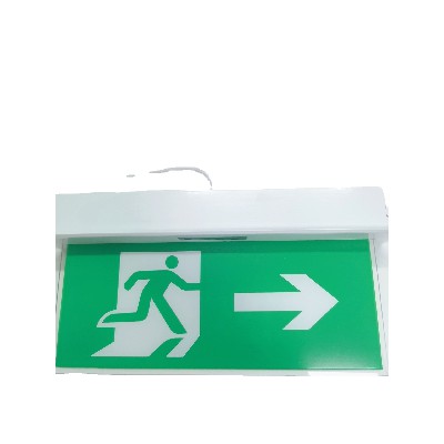 Fire emergency sign light