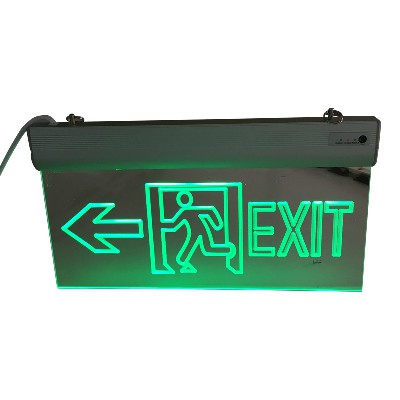 Fire emergency sign light