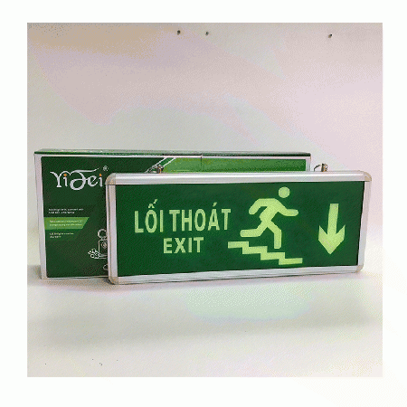 Fire emergency sign light