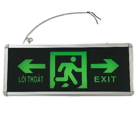 Fire emergency sign light