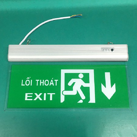 Fire emergency sign light