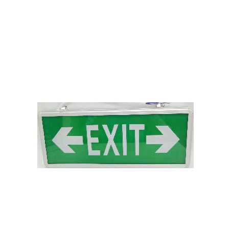 Fire emergency sign light