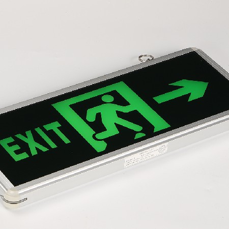 Fire emergency sign light