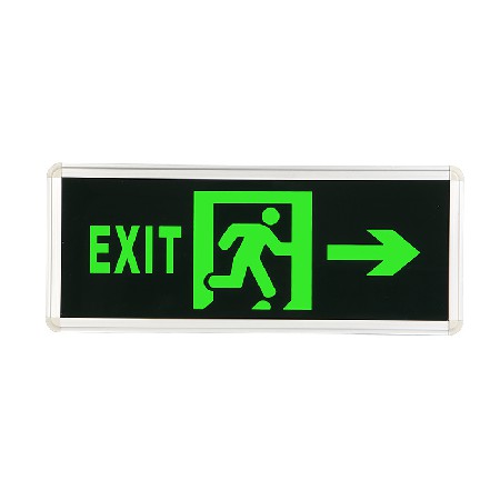 Fire emergency sign light