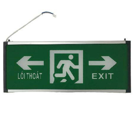 Fire emergency sign light