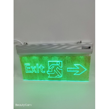 Fire emergency sign light