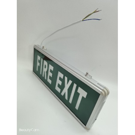 Fire emergency sign light