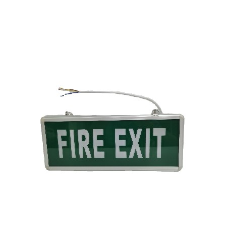 Fire emergency sign light