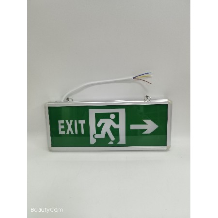 Fire emergency sign light