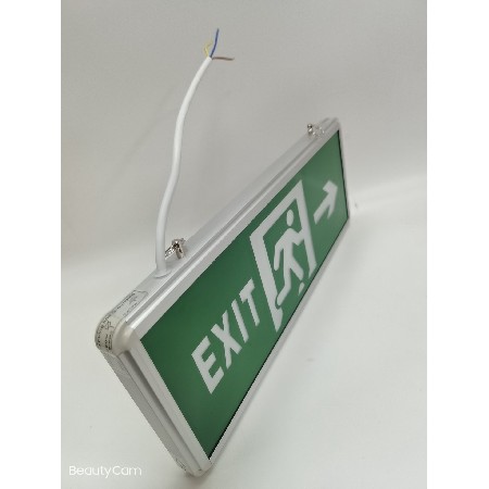 Fire emergency sign light