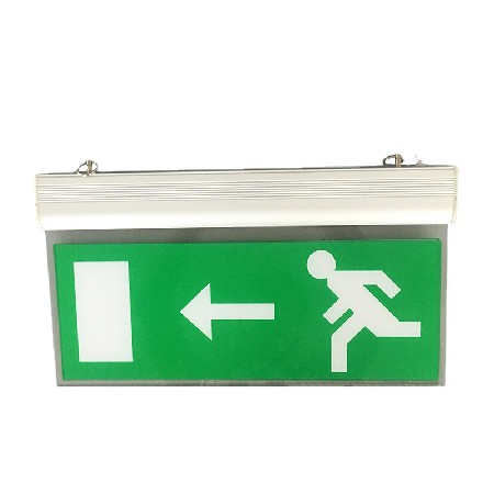 Fire emergency sign light