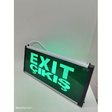 Fire emergency sign light