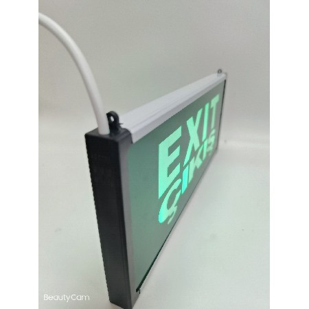 Fire emergency sign light