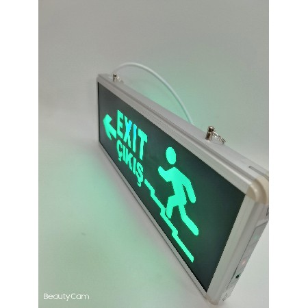 Fire emergency sign light