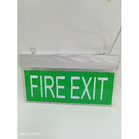 Fire emergency sign light