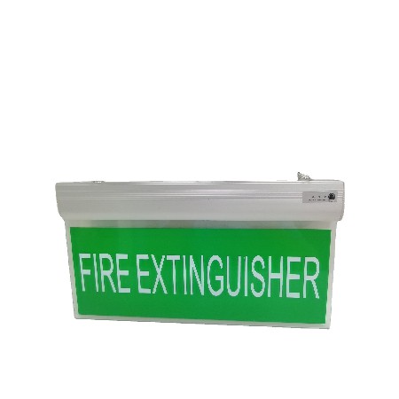 Fire emergency sign light