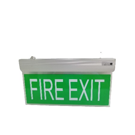 Fire emergency sign light