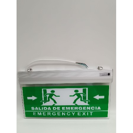 Fire emergency sign light