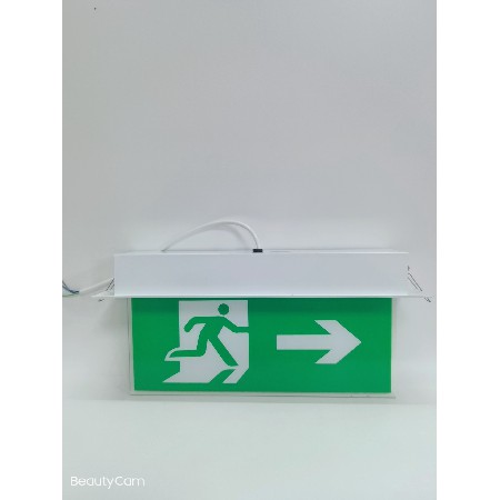 Fire emergency sign light