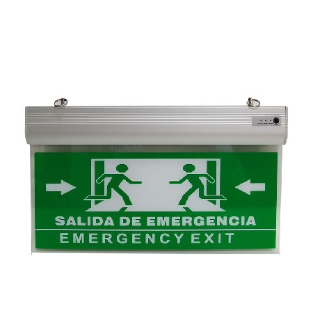 Fire emergency sign light