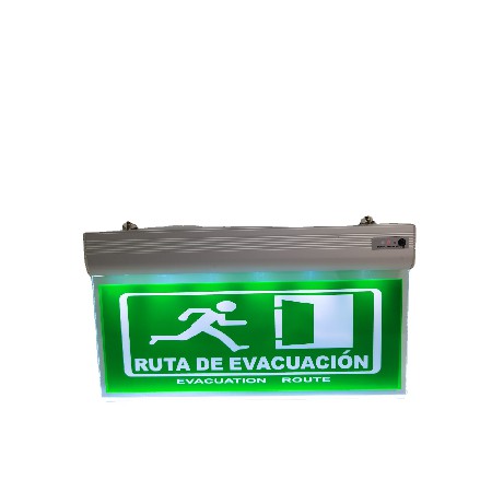 Fire emergency sign light