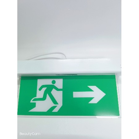 Fire emergency sign light