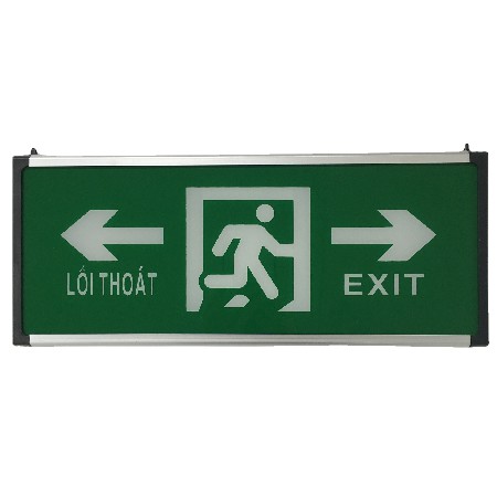 Fire emergency sign light