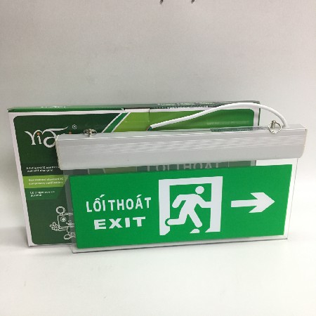 Fire emergency sign light