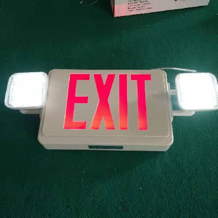 Fire emergency sign light