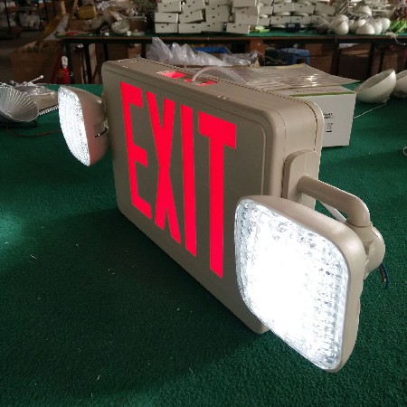 Fire emergency sign light