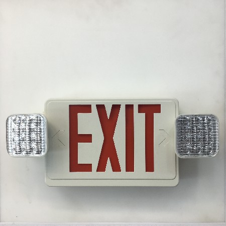 Fire emergency sign light