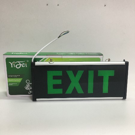 Fire emergency sign light