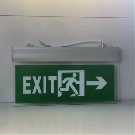 Fire emergency sign light