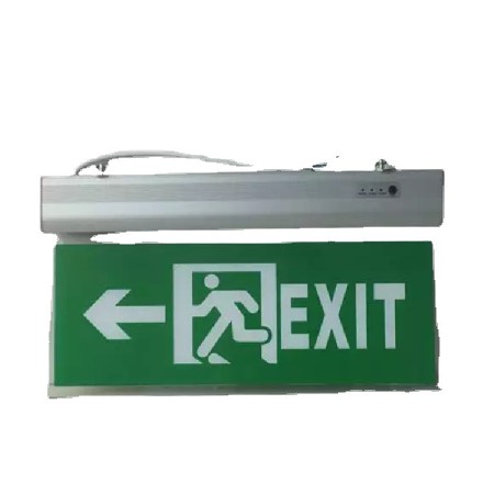 Fire emergency sign light